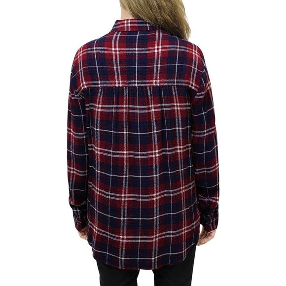 BeachLunchLounge Elliot Plaid Button Down Shirt - NWT - Size Small - Picture 2 of 2